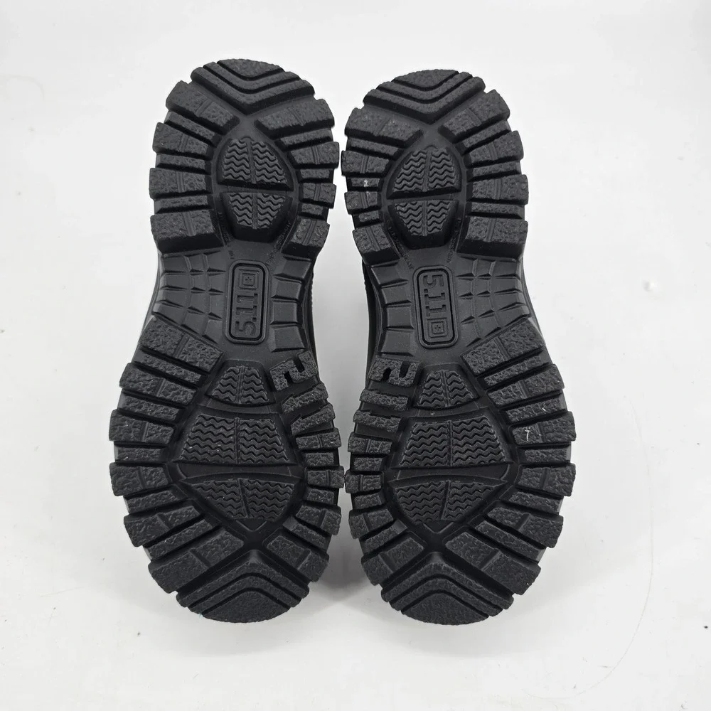 5.11 Tactical Company 3.0 Boot Mens 6 Work Boots Black Leather 12420 Slip On